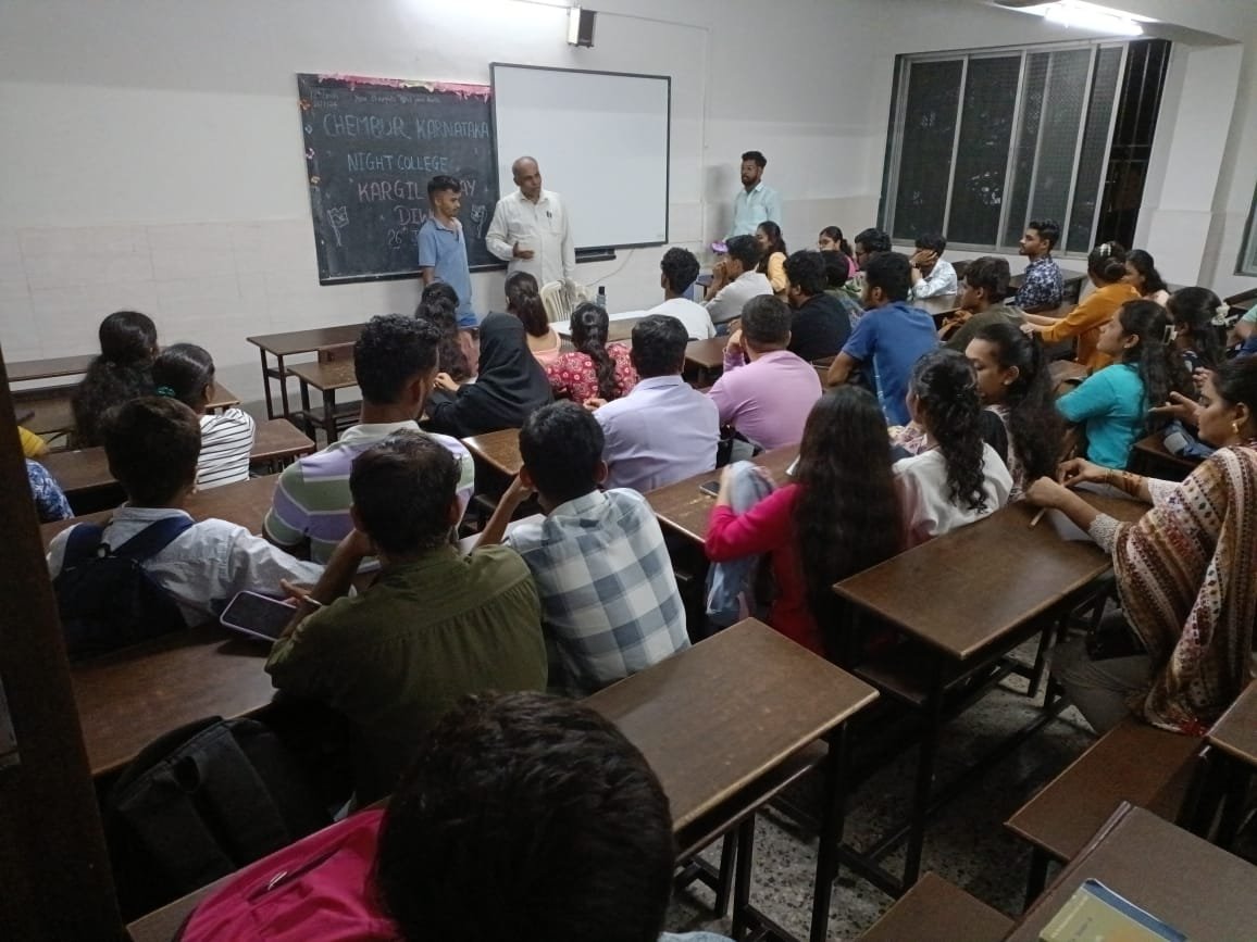 Chembur Karnataka Night College Sharing and Caring